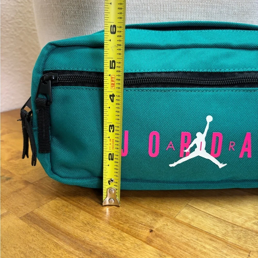 Air Jordan Teal & Pink Jumpman Crossbody Bag Hip Pack O/S